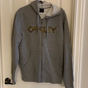 Men’s Oakley zip hoodie Med